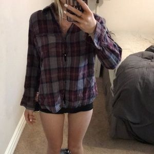 fall brandy melville flannel